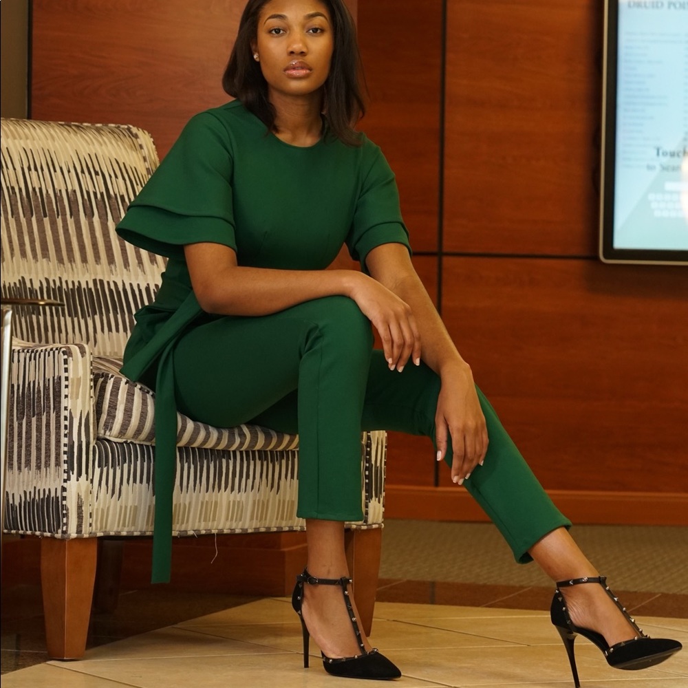 Riches Rivé Short Bell Sleeve jumpsuit